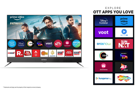 Intex 1m (32") HD Smart Android 9.0 LED TV (LED-SHF32103)